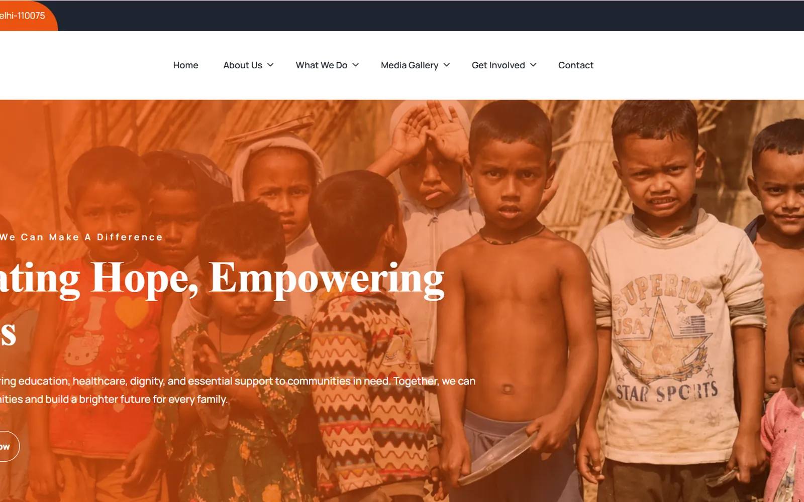 FEHA Foundation — NGO Website by Dev Team Agency