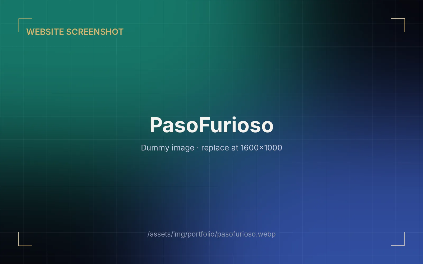 PasoFurioso — Multi-page Trading Website by Dev Team Agency