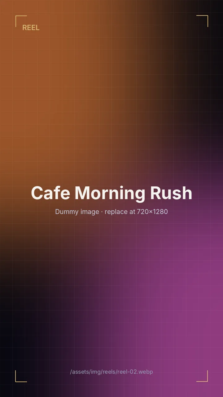 Cafe Morning Rush reel