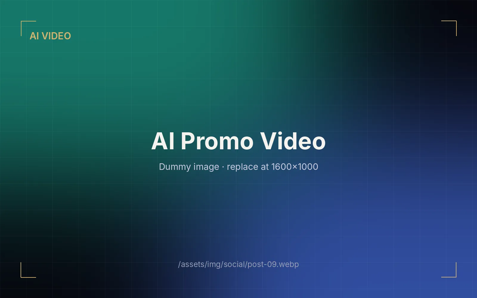 AI Promo Video — social media creative by Dev Team Agency
